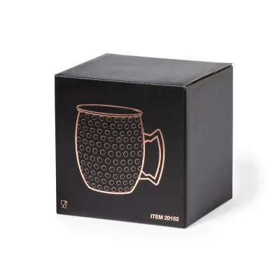 Indya aluminum mug copper 500 ml