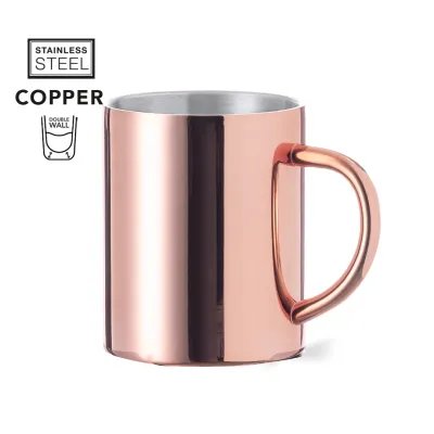 Caneca em alumínio Belon cobre 280 ml