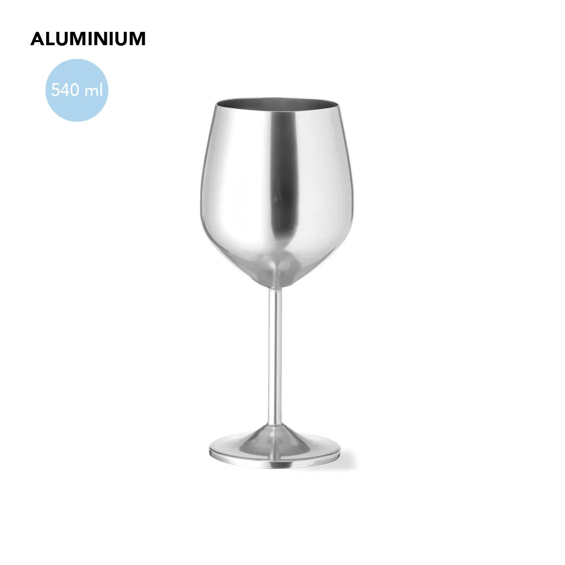 Copa de vino de aluminio Arlene