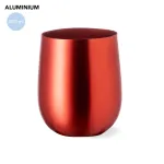 Copo em alumínio Amely vermelho 480 ml