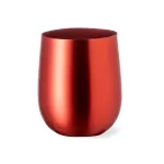 Copo em alumínio Amely vermelho 480 ml