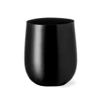 Vaso en aluminio Amely negro 480 ml