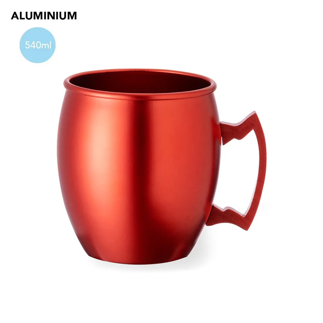 Caneca em alumíno Ashley vermelho 540 ml Caneca em alumíno Ashley vermelho 540 ml