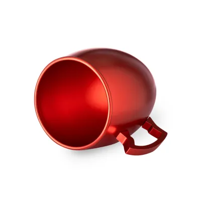 Caneca em alumíno Ashley vermelho 540 ml