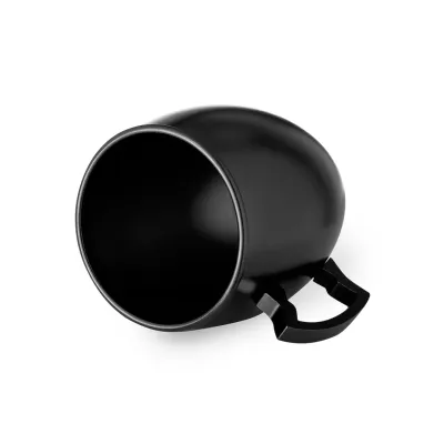 Caneca em alumíno Ashley preto 540 ml