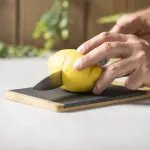 Sisim cutting board bamboo and slate