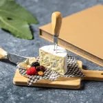 Tauroa cheese board and accessories set bamboo