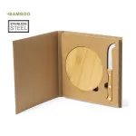 Nestor cheese board and knife set bamboo