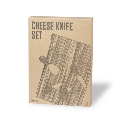 Mildred cheese board and accessory set bamboo