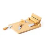 Mildred cheese board and accessory set bamboo