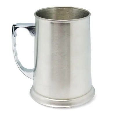 Caneca em alumínio Bergen metal 375 ml